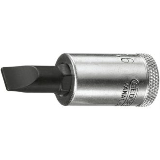   Gedore csavarhúzó dugókulcs betét 3/8" hornyos 6.5x1.2 mm (IS 30 6.5x1.2)