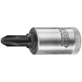   Gedore csavarhúzó dugókulcs betét 3/8" kereszthornyú PH 1 (IKS 30 1)