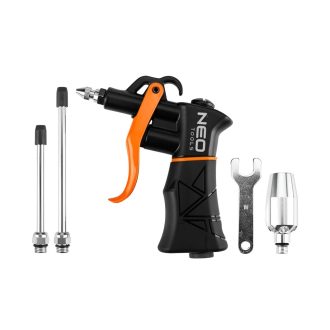 14-725 | Lefújó pisztoly 3+1 féle fúvókával - NeoTools