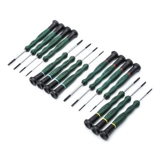   09317 | SATA műszerész csavarhúzó készlet 15 részes (lapos+PH+torx+imbusz)