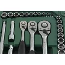 Sata dugókulcs készlet 1/4, 3/8, 1/2" 122 részes (autószerelő)