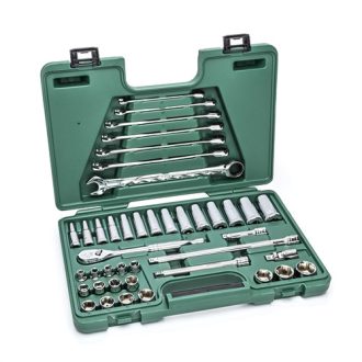   ST09054 | SATA szerszámkészlet műanyag kofferban 3/8'' 42 részes