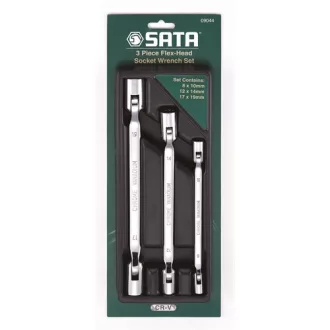 SATA csuklós csillagkulcs készlet 8-19mm 3 részes