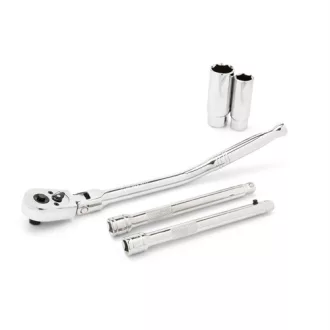   SATA gyújtógyertya dugókulcs készlet 3/8" 16, 21mm 5 részes