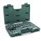 SATA dugókulcs készlet mm+col  1/4" + 3/8" 65 részes