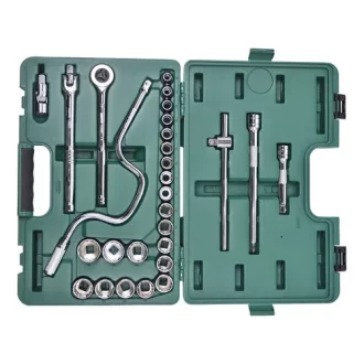 SATA dugókulcs készlet 1/2" 28 részes 12-szög