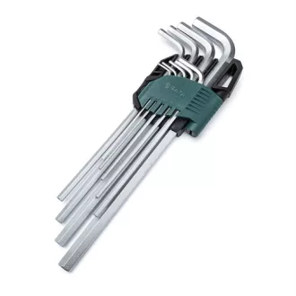 SATA imbuszkulcs készlet 9 részes 1.5-10mm, extra hosszú