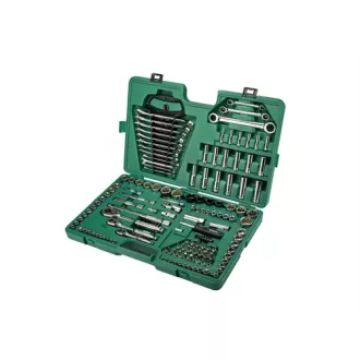   SATA dugókulcs készlet mm+col 1/4, 3/8 és 1/2" 150 részes 6-és 12-szög