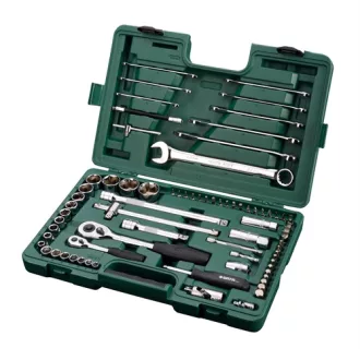 SATA dugókulcs készlet 1/4" és 1/2" 76 részes