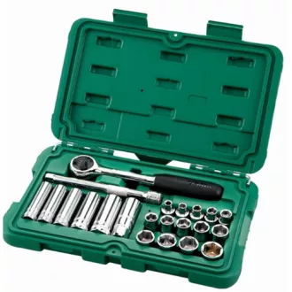 SATA dugókulcs készlet 3/8" 22 részes