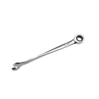   SATA extra hosszú racsnis csillag-villáskulcs 19mm (csavart nyéllel)