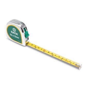 SATA mérőszalag 3m x 13mm (mm/col) króm