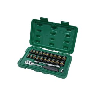   ST09138 | Sata univerzális sérült csavar kihajtó dugókulcs készlet 7-19mm 23 részes