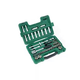 SATA dugókulcs készlet 1/2" 10-32mm 60 részes