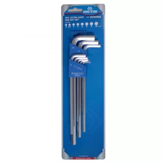 8 részes hosszú imbuszkulcs készlet 2-10mm 20208MR