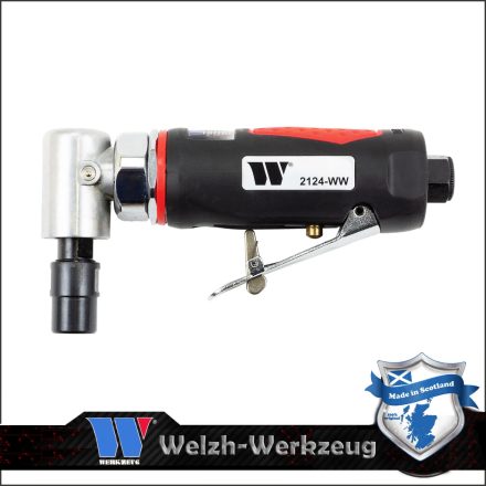 2124-WW | Levegős csiszológép - derékszögű -Grinder- 1/4" - 155 mm - Welzh