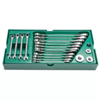   SATA racsnis csillag-villás készlet modul 5.5-19mm 19 részes