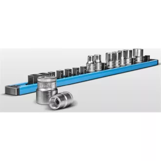   Gedore dugókulcs készlet 1/2" C-profil 10-24mm 10 részes, tartó sínnel (SB C19 SL-010)