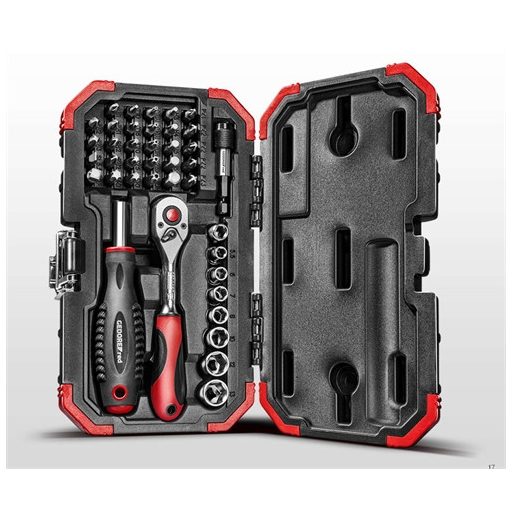 GedoreRed bitkészlet 1/4 40 részes (műanyag tokban) (R33003040)