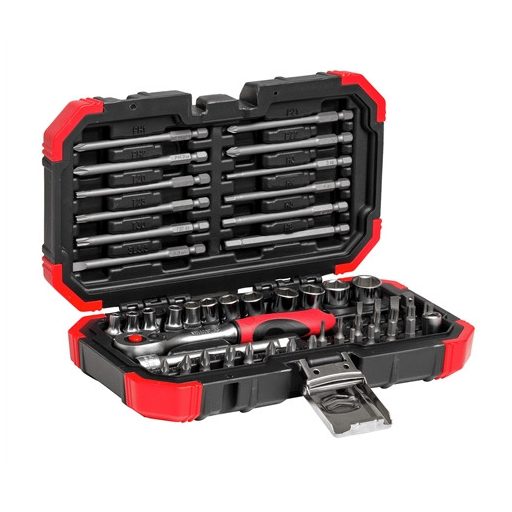 GedoreRed bitkészlet 1/4 51 részes (műanyag tokban) (R33003051)