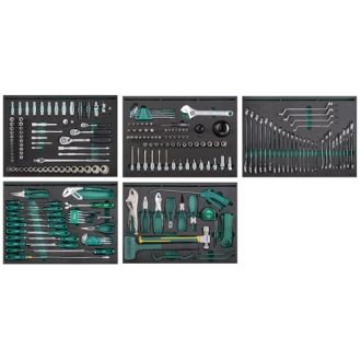 SATA autószerelő szerszámkészlet 239 részes