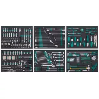 SATA szerszámkészlet 368 részes