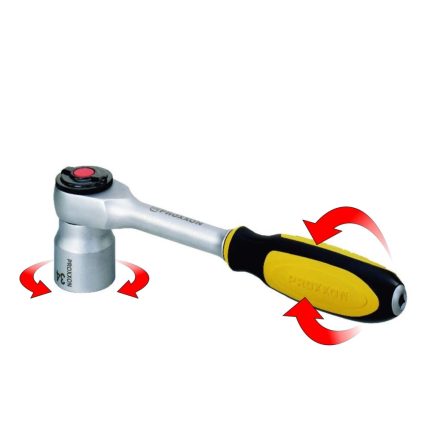 23.084 | Crowa racsnis kulcs 1/2" 52 fog ROTARY-forgó nyelű PROXXON