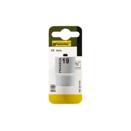 23.418 | Dugókulcs - crowafej 1/2" 6 lap normál 19 mm Proxxon