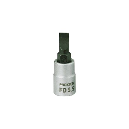 23.739 | Rátűzőkulcs - crowa+bit 1/4" lapos 5,5 mm Proxxon