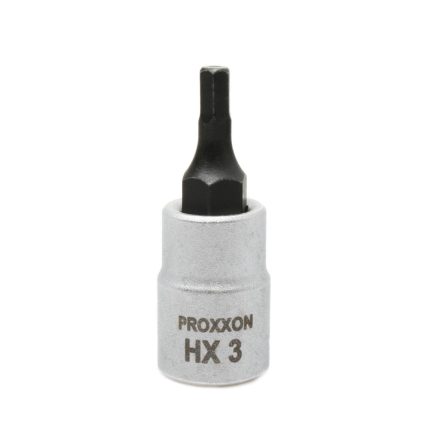 23.743 | Rátűzőkulcs - crowa+bit 1/4" Imbusz HX3 Proxxon