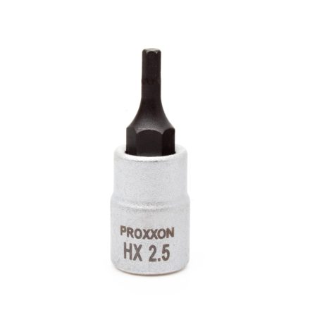 23.746 | Rátűzőkulcs - crowa+bit 1/4" Imbusz HX2.5 Proxxon