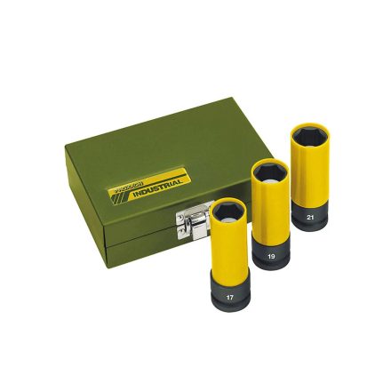 23.938 | Légkulcsfej készlet 1/2"  3 db-os alufelnihez PROXXON