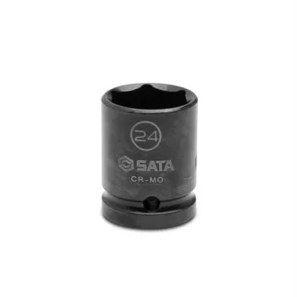 SATA gépi dugókulcs 1/2" 24mm vékony falú