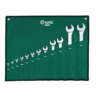   SATA csillag-villáskulcs készlet 6-32mm 12 részes (felgöngyölíthető táskában)