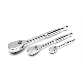   SATA finom racsnis hajtószár (120 fog) készlet 1/4, 3/8, 1/2"