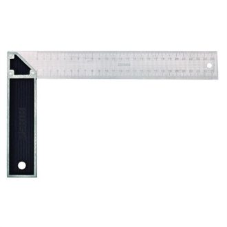 SATA inox asztalos derékszög, cink fogantyu 300mm (mm/col)