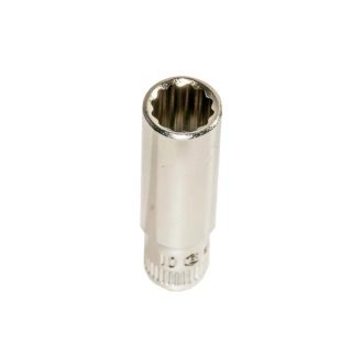   235210 | Dugókulcs - crowafej 1/4" 12 lap hosszú 10 mm Genius