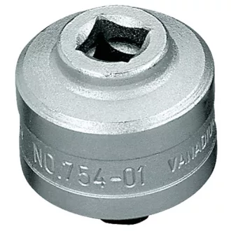 Gedore feltűzhető racsni 3/8" balos (754-11)