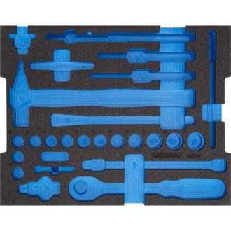 Gedore habanyag modul 2/2 L-BOXX 136 üres (EI-1100-01)