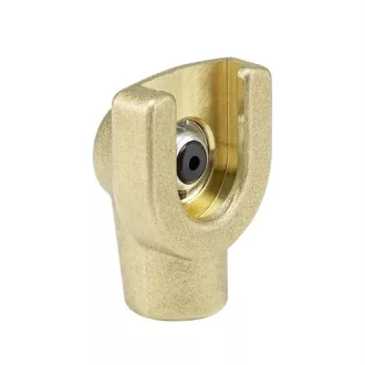   Pressol Tolócsatlakozó-Me-G 1/8" i lapos zsírzógomb-16 mm-FA-SOT