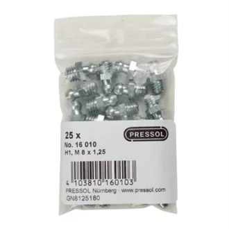   Pressol Babás zsírzógomb H1-egyenes M 8 x 1,25-VZ-SK-SW 9-25 db