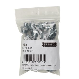   Pressol Babás zsírzógomb H1-egyenes M 10 x 1-VZ-SK-SW 11-25 db