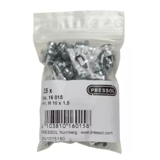   Pressol Babás zsírzógomb H1-egyenes M 10 x 1,5-VZ-SK-SW 11-25 db