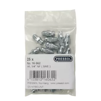   Pressol Babás zsírzógomb H1-egyenes 1/4"-UNF-VZ-SK-SW 7-25 db