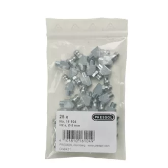   Pressol Babás zsírzógomb H2 A-45 fok átm. 8 mm-VZ-ESN-25 db