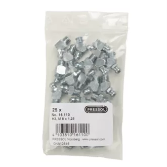  Pressol Babás zsírzógomb H2-45 fok M 8 x 1,25-VZ-VK-SW 9-25 db