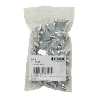   Pressol Babás zsírzógomb H3 A-90 fok átm. 6 mm-VZ-ESN-25 db