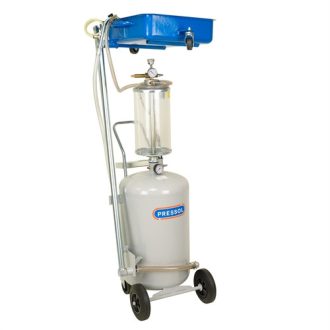   Pressol Fáradtolaj-felfogó/-leszívó készülék-80 l Venturi-gurítható-GMZ-vel