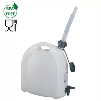   Pressol Vizes kanna-15 l-rakásolható  HDPE-leeresztőcsappal és flexibilis kifolyóval