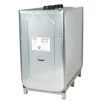   Pressol Tartály-1000 l-dupla falú-SR acél-HDPE-1300 x 800 x 1500 mm